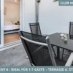 Apartmán Illler Homes Moderne Fewos Fuer Bis Zu 7 Pers Mit Kueche & Parkplaetzen, Teilweise Mit Terrasse *