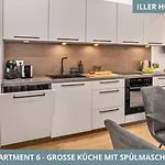 Iller Homes - Moderne Fewos Mit Terrasse Für Bis Zu 7 Pers Mit Parkplätzen *