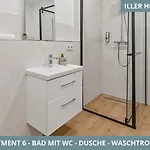 Iller Homes - Moderne Fewos Mit Terrasse Für Bis Zu 7 Pers Mit Parkplätzen * Memmingen