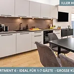 Iller Homes - Moderne Fewos Mit Terrasse Für Bis Zu 7 Pers Mit Parkplätzen *