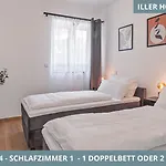 Illler Homes Moderne Fewos Fuer Bis Zu 7 Pers Mit Kueche & Parkplaetzen, Teilweise Mit Terrasse Apartmán
