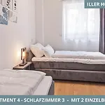 Illler Homes Moderne Fewos Fuer Bis Zu 7 Pers Mit Kueche & Parkplaetzen, Teilweise Mit Terrasse Apartmán *