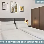 Iller Homes - Moderne Fewos Mit Terrasse Für Bis Zu 7 Pers Mit Parkplätzen Apartamento