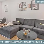 Apartmán Illler Homes Moderne Fewos Fuer Bis Zu 7 Pers Mit Kueche & Parkplaetzen, Teilweise Mit Terrasse