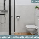 Apartamento Iller Homes - Moderne Fewos Mit Terrasse Für Bis Zu 7 Pers Mit Parkplätzen Memmingen
