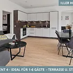 Apartmán Illler Homes Moderne Fewos Fuer Bis Zu 7 Pers Mit Kueche & Parkplaetzen, Teilweise Mit Terrasse *