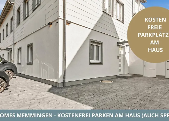 Illler Homes Memmingen Moderne Fewos Fuer Bis Zu 7 Pers Mit Kueche & Parkplaetzen, Teilweise Mit Terrasse