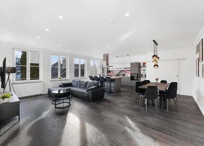 Illler Homes Memmingen Moderne Fewos Fuer Bis Zu 7 Pers Mit Kueche & Parkplaetzen, Teilweise Mit Terrasse